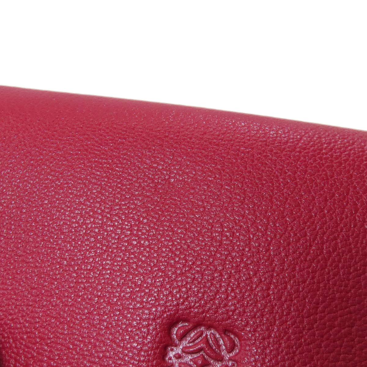 LOEWE anagram Long wallet (with coin pocket) Calf Ladies [Used]