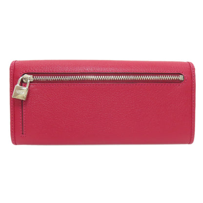 LOEWE anagram Long wallet (with coin pocket) Calf Ladies [Used]