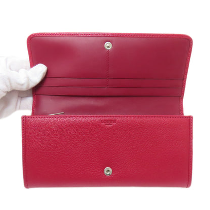 LOEWE anagram Long wallet (with coin pocket) Calf Ladies [Used]