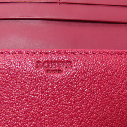 LOEWE anagram Long wallet (with coin pocket) Calf Ladies [Used]