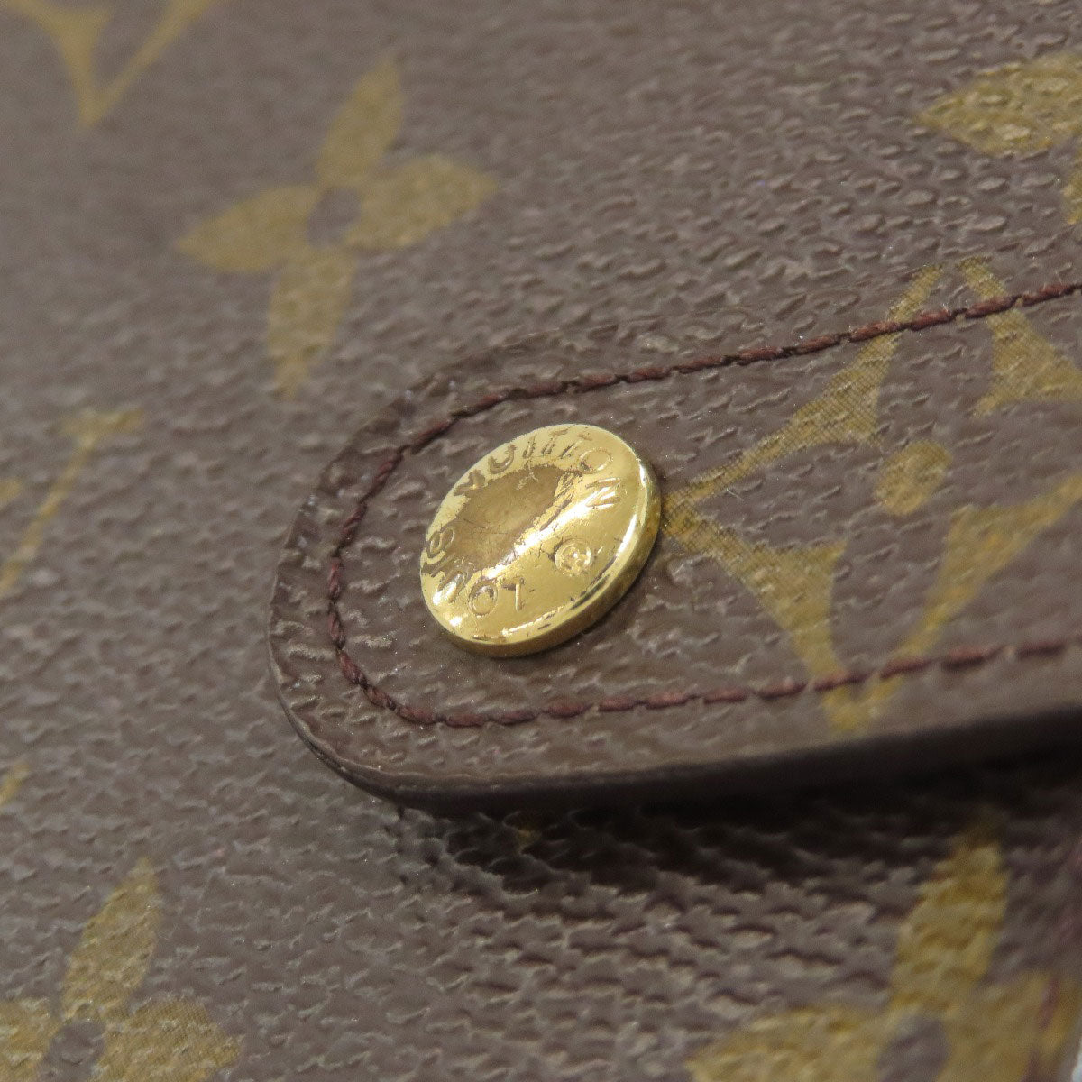 LOUIS VUITTON M61667 Compact zip Bifold Wallet with Coin Pocket Monogram canvas Ladies [Used]