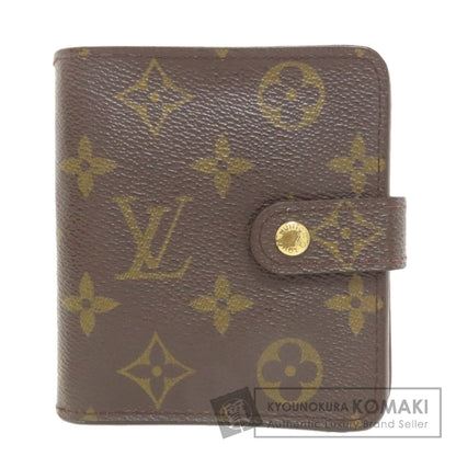 LOUIS VUITTON M61667 Compact zip Bifold Wallet with Coin Pocket Monogram canvas Ladies [Used]