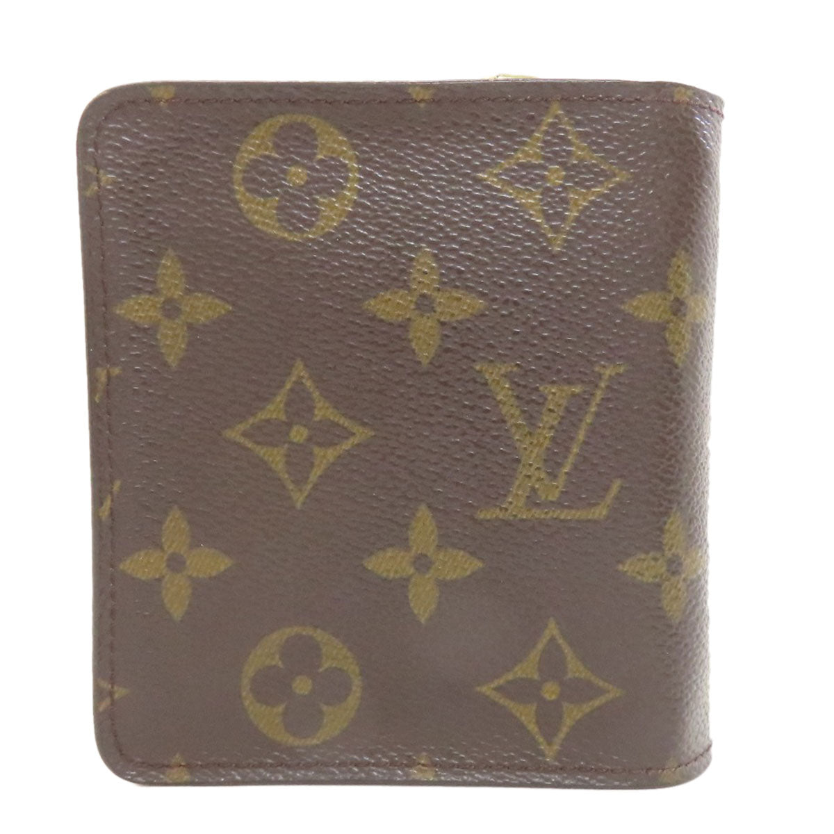 LOUIS VUITTON M61667 Compact zip Bifold Wallet with Coin Pocket Monogram canvas Ladies [Used]