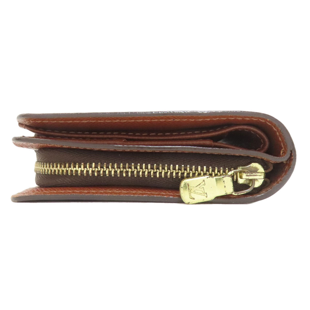 LOUIS VUITTON M61667 Compact zip Bifold Wallet with Coin Pocket Monogram canvas Ladies [Used]