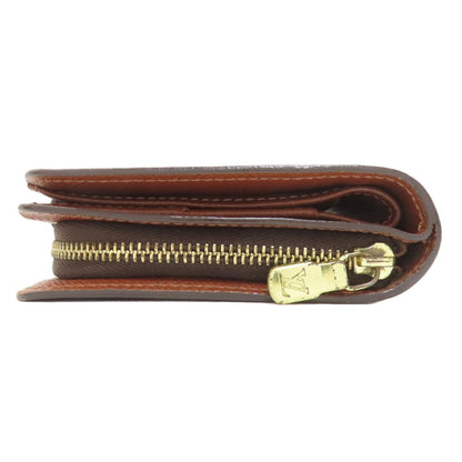 LOUIS VUITTON M61667 Compact zip Bifold Wallet with Coin Pocket Monogram canvas Ladies [Used]