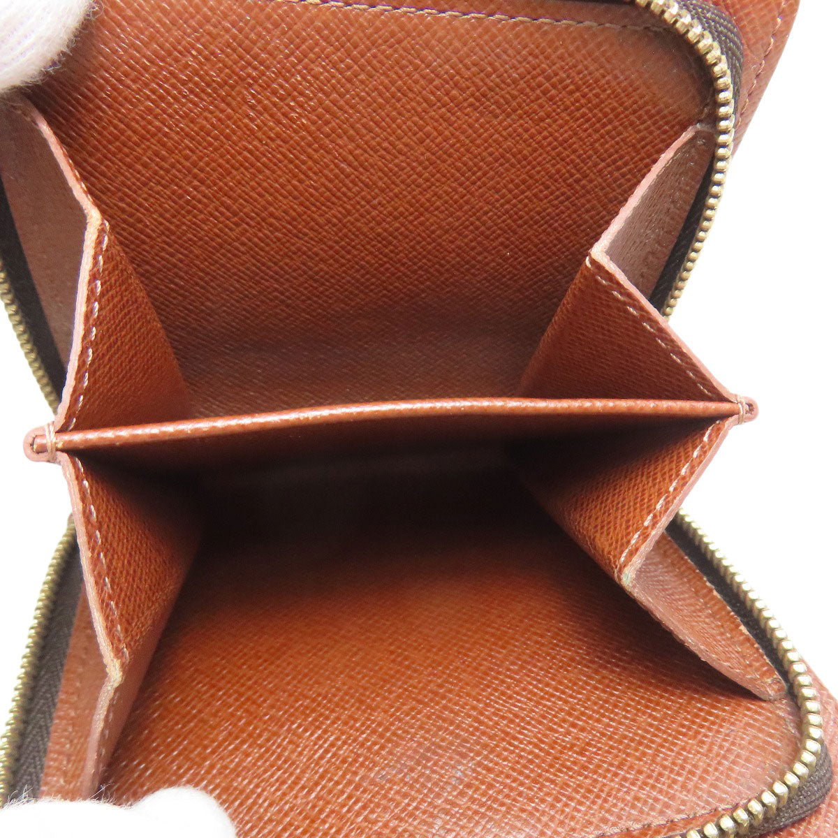 LOUIS VUITTON M61667 Compact zip Bifold Wallet with Coin Pocket Monogram canvas Ladies [Used]