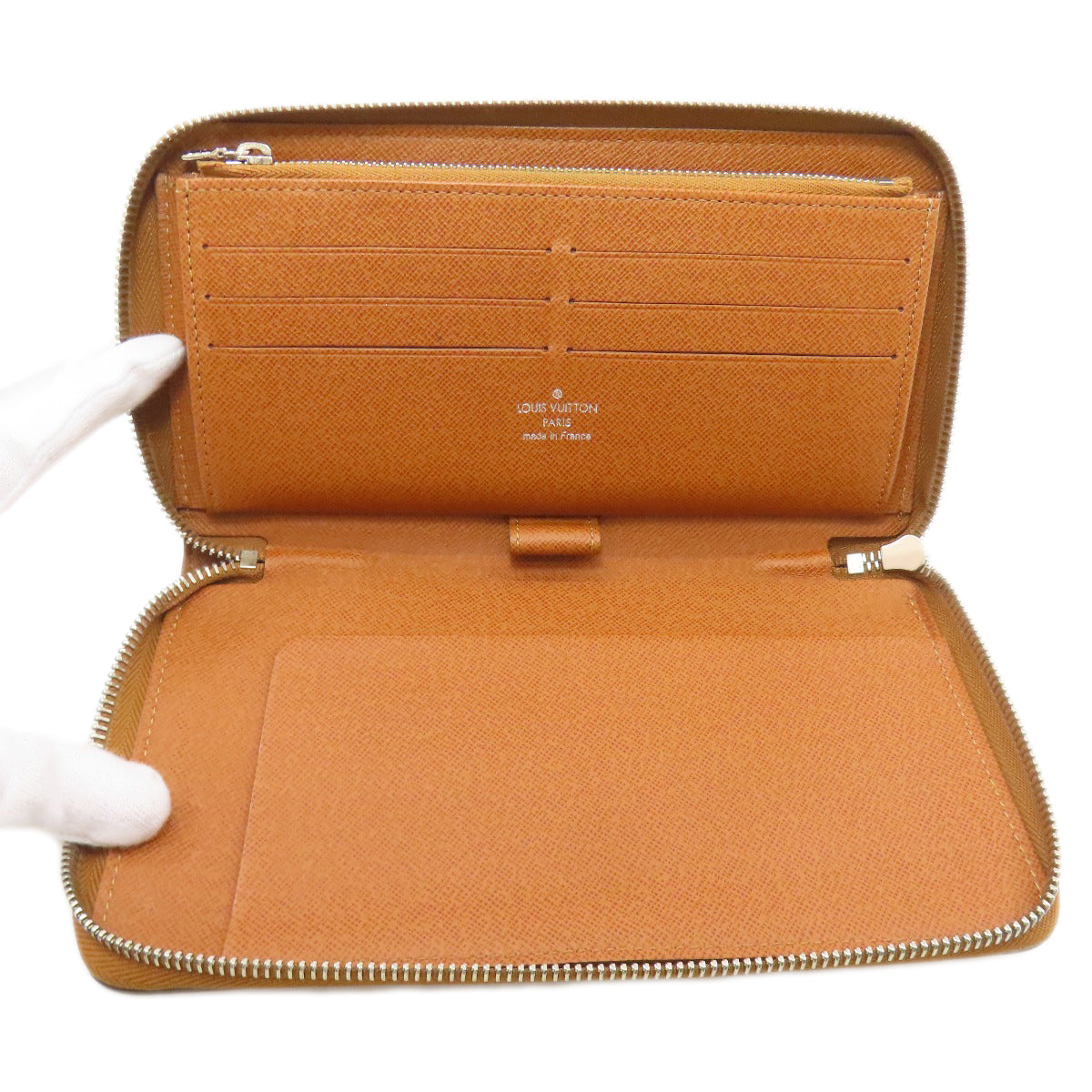 LOUIS VUITTON Zippy Organizer Long wallet (with coin pocket) Epi Leather Ladies [Used]