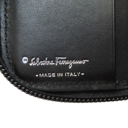 Salvatore Ferragamo logo key holder Calf Ladies [Used]