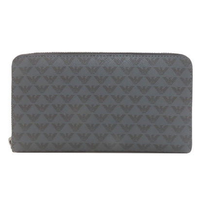 Emporio Armani logo Long wallet (with coin pocket) PVC Ladies [Used]