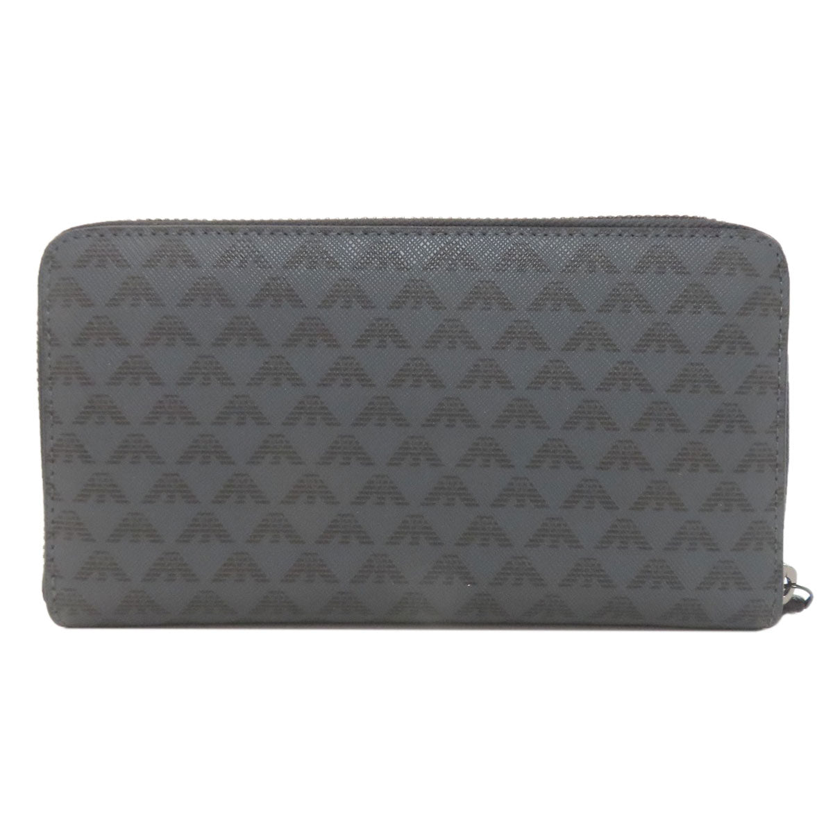 Emporio Armani logo Long wallet (with coin pocket) PVC Ladies [Used]
