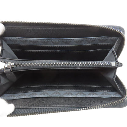 Emporio Armani logo Long wallet (with coin pocket) PVC Ladies [Used]