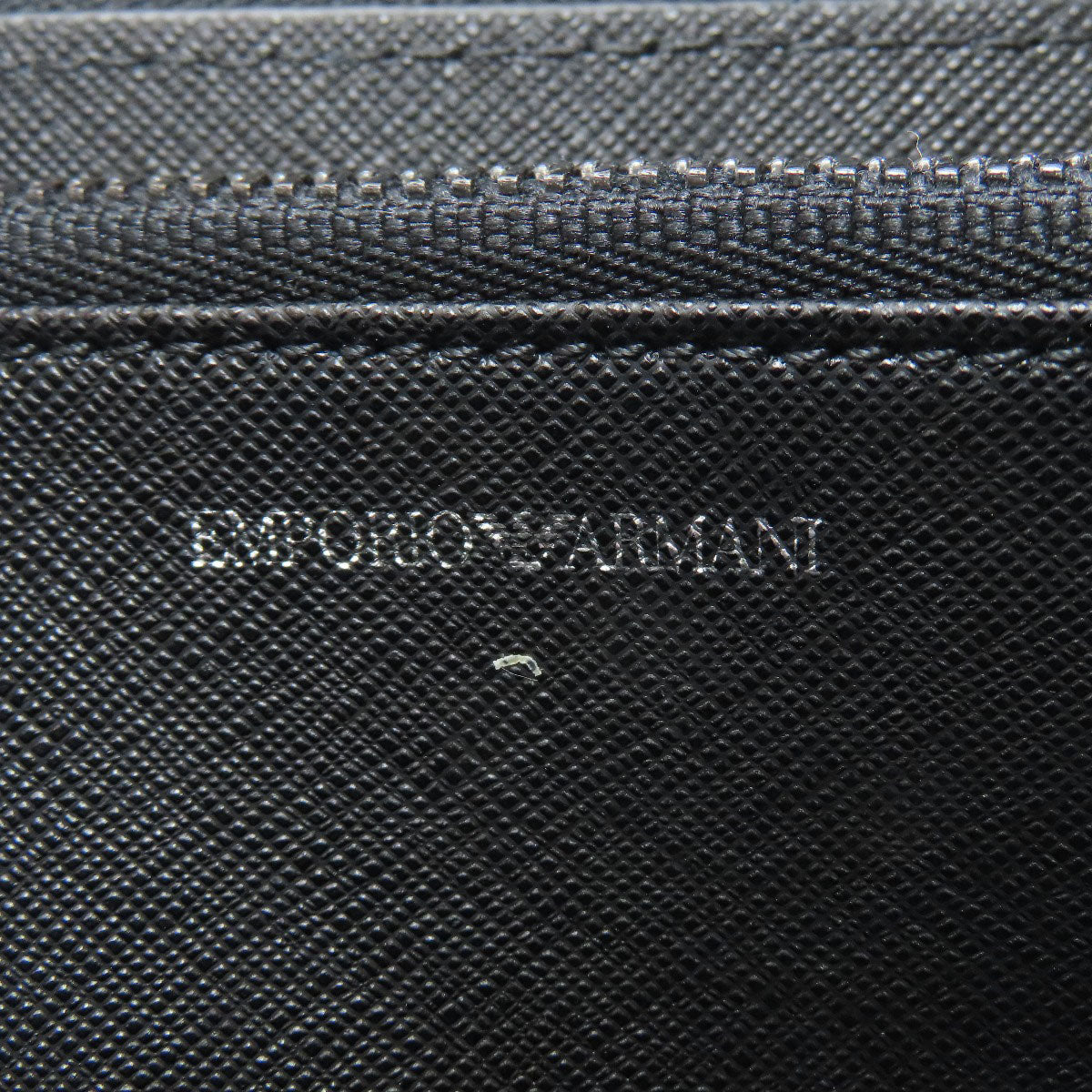 Emporio Armani logo Long wallet (with coin pocket) PVC Ladies [Used]