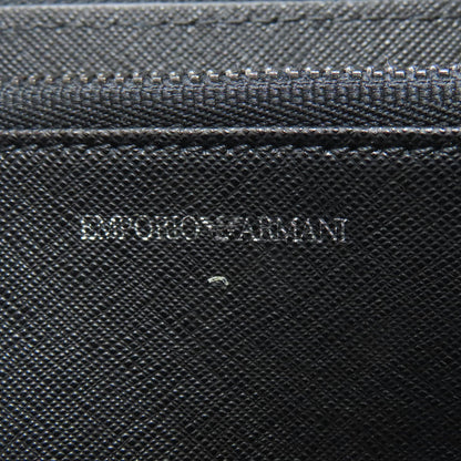 Emporio Armani logo Long wallet (with coin pocket) PVC Ladies [Used]