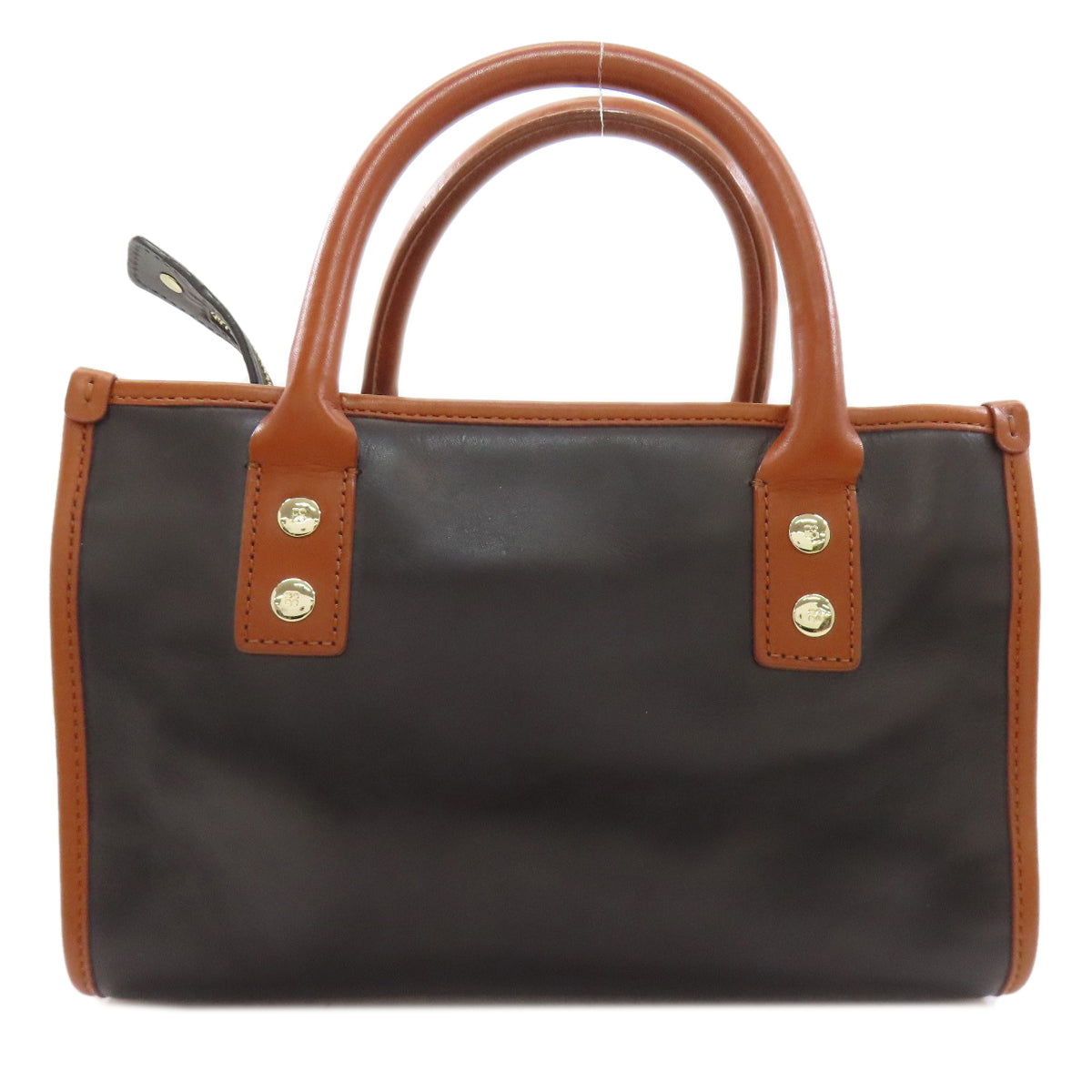 kate spade logo Handbag Leather Ladies [Used]