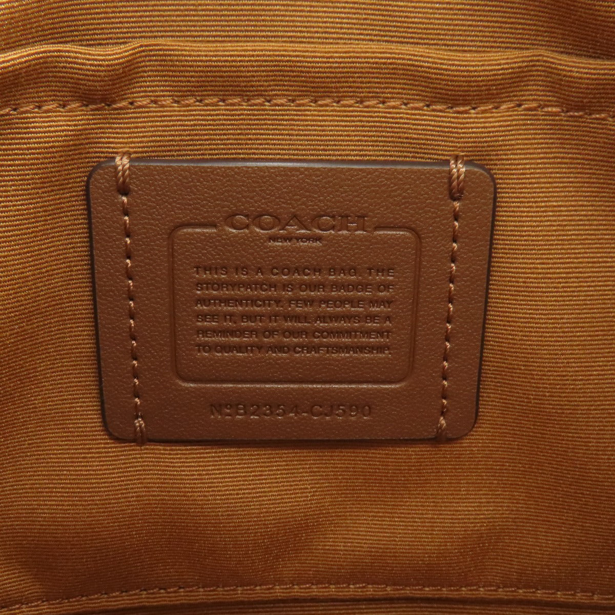 COACH CJ590 Teri Signature 2WAY Handbag Leather Ladies [Used]