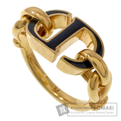 CHRISTIAN DIOR 30 Montaigne CD logo Ring Metal Ladies [Used]