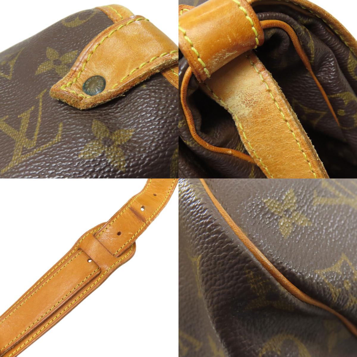 LOUIS VUITTON M42254 Samuel 35 Shoulder Bag PVC Ladies [Used]