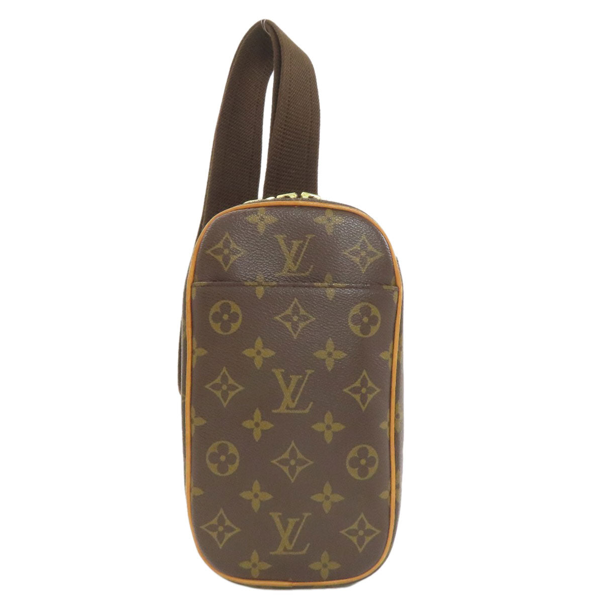 LOUIS VUITTON M51870 Pochette Gange body bag Monogram canvas Ladies [Used]