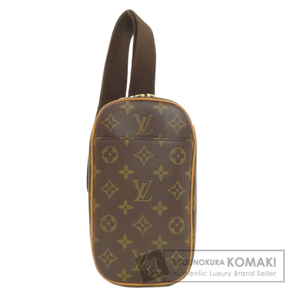LOUIS VUITTON M51870 Pochette Gange body bag Monogram canvas Ladies [Used]