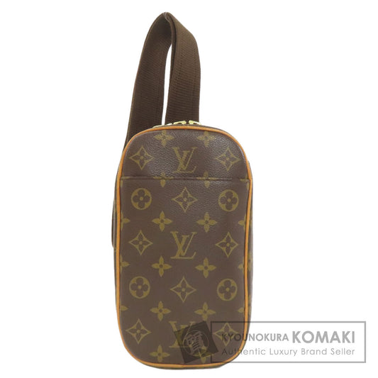 LOUIS VUITTON M51870 Pochette Gange body bag Monogram canvas Ladies [Used]