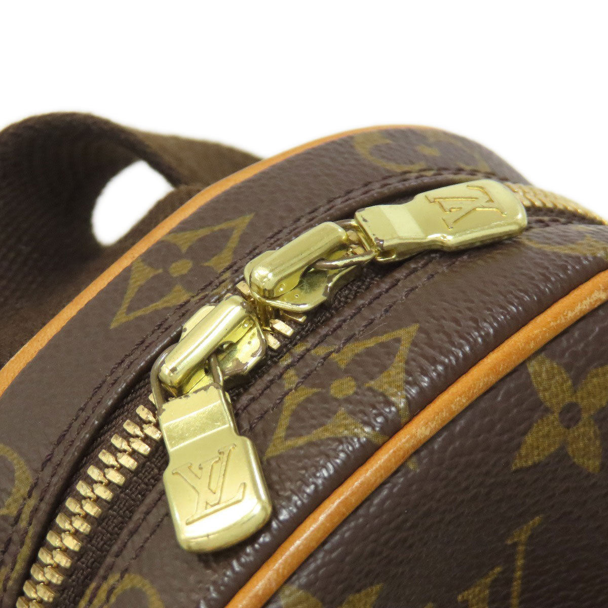 LOUIS VUITTON M51870 Pochette Gange body bag Monogram canvas Ladies [Used]