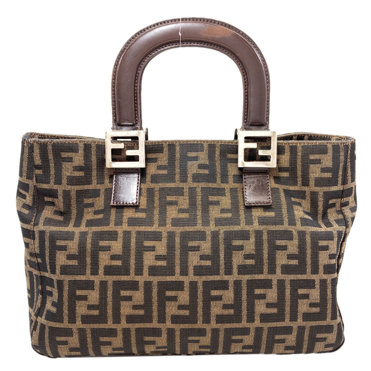 FENDI Zucca pattern Handbag Canvas Ladies [Used]