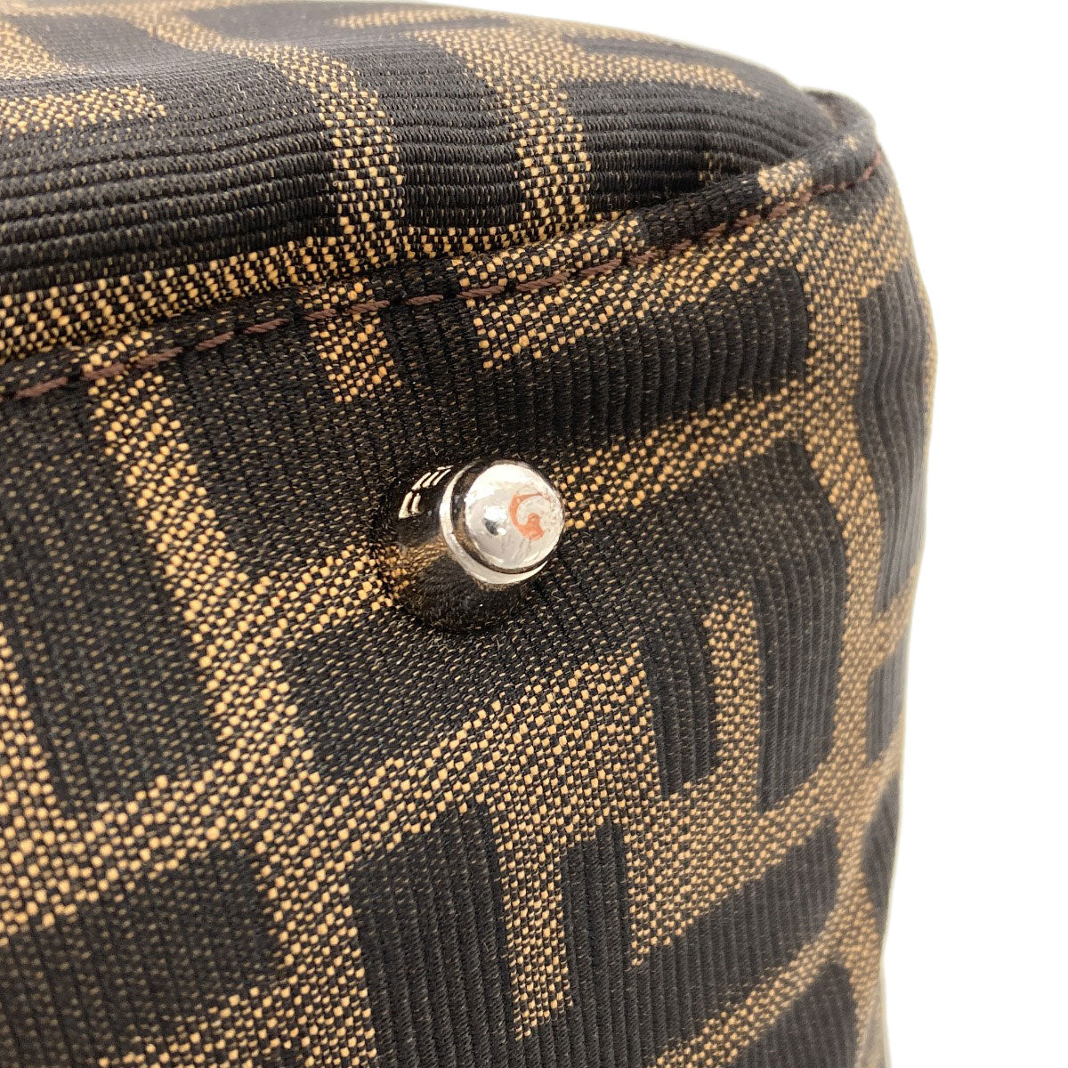 FENDI Zucca pattern Handbag Canvas Ladies [Used]