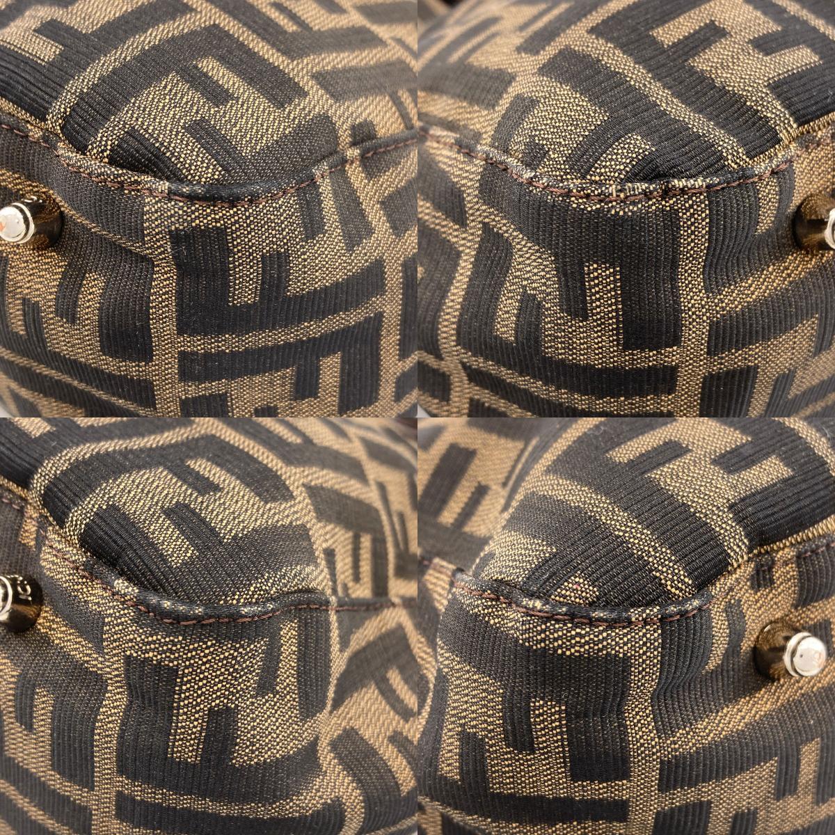 FENDI Zucca pattern Handbag Canvas Ladies [Used]
