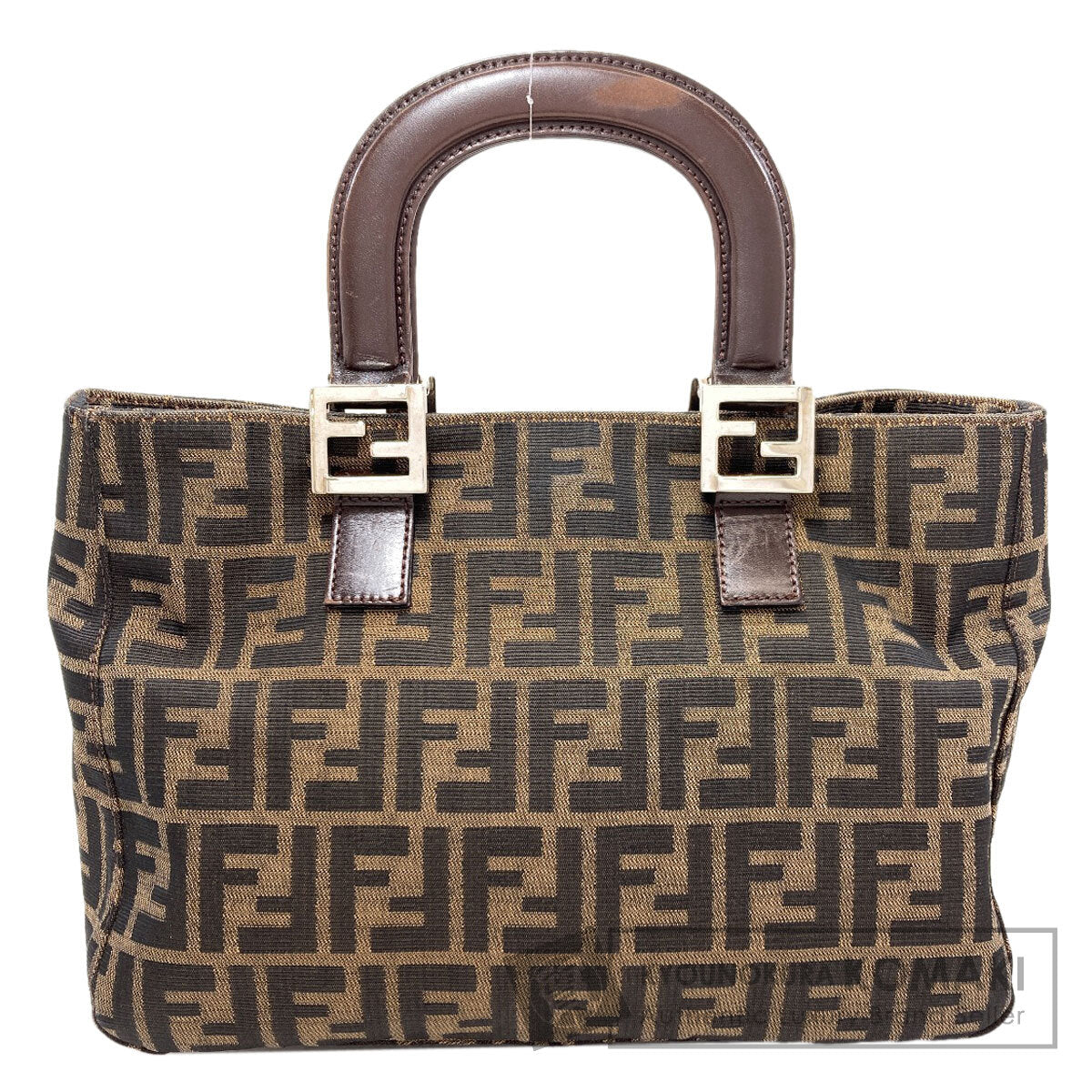 FENDI Zucca pattern Handbag Canvas Ladies [Used]