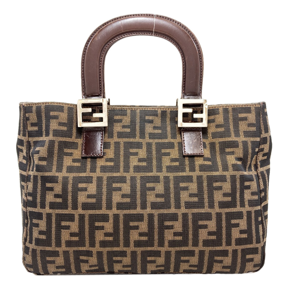 FENDI Zucca pattern Handbag Canvas Ladies [Used]