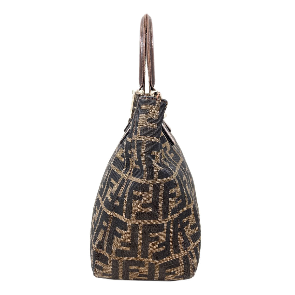 FENDI Zucca pattern Handbag Canvas Ladies [Used]