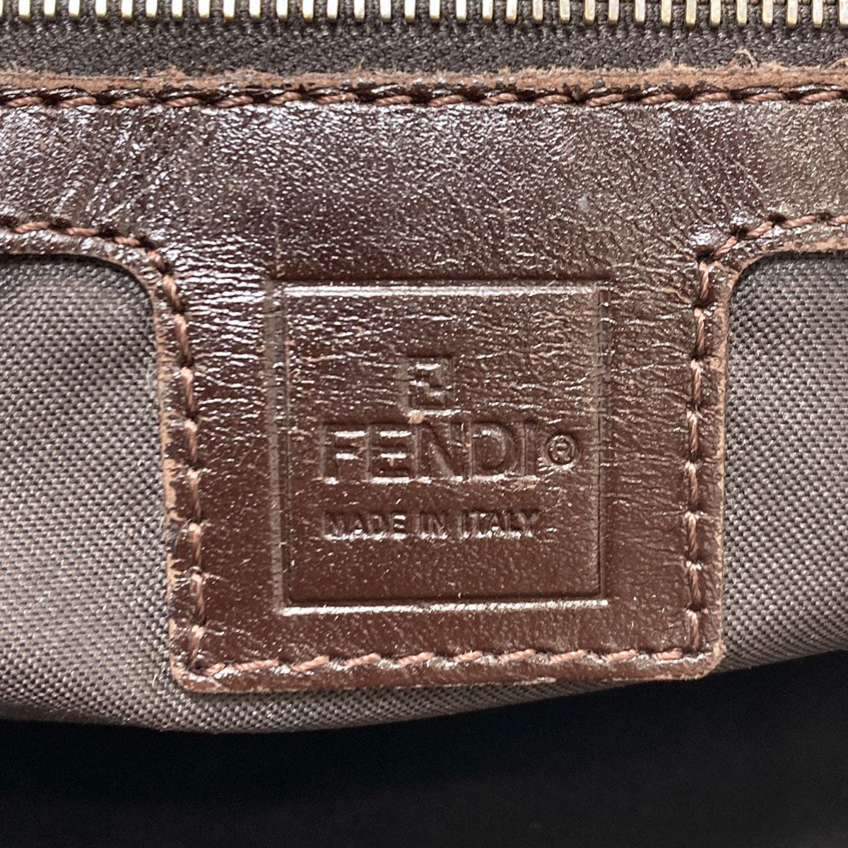 FENDI Zucca pattern Handbag Canvas Ladies [Used]