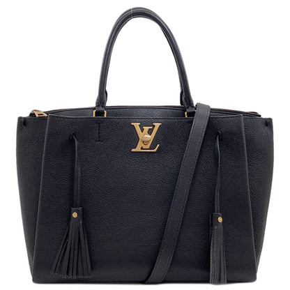 LOUIS VUITTON M54569 Lock Me Handbag Calf Ladies [Used]