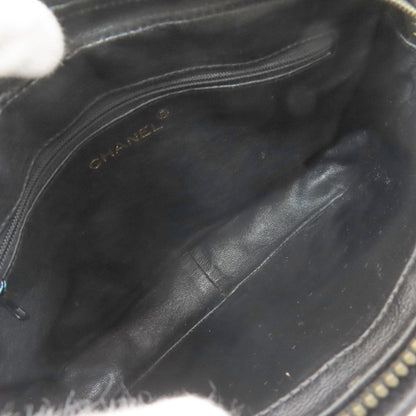 CHANEL ChainShoulder Matelasse Fringe GoldHardware Shoulder Bag Lambskin Ladies [Used]