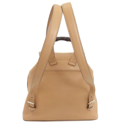 GUCCI 370833 Bamboo Fringe Backpack Â· Daypack Calf Ladies [Used]