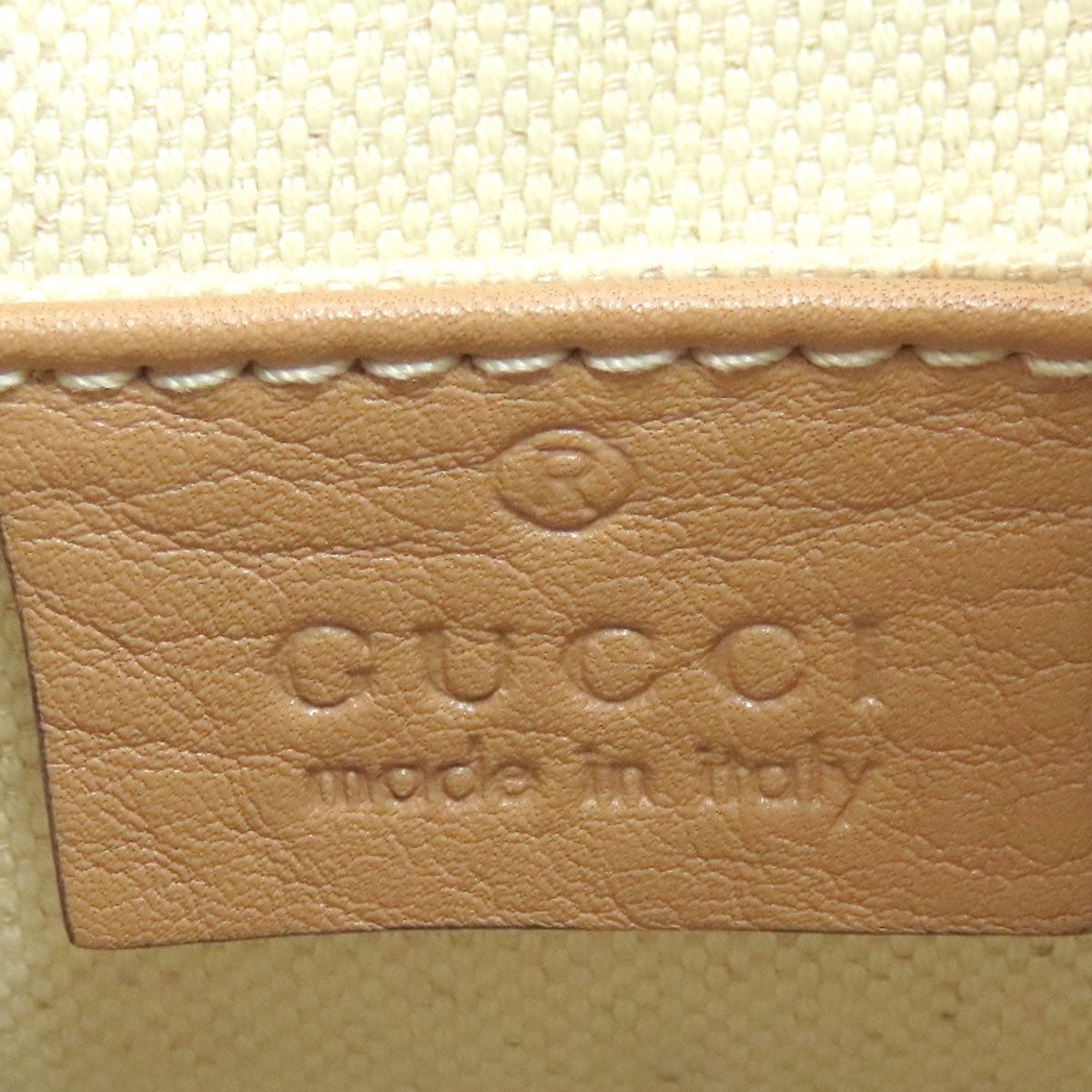 GUCCI 370833 Bamboo Fringe Backpack Â· Daypack Calf Ladies [Used]