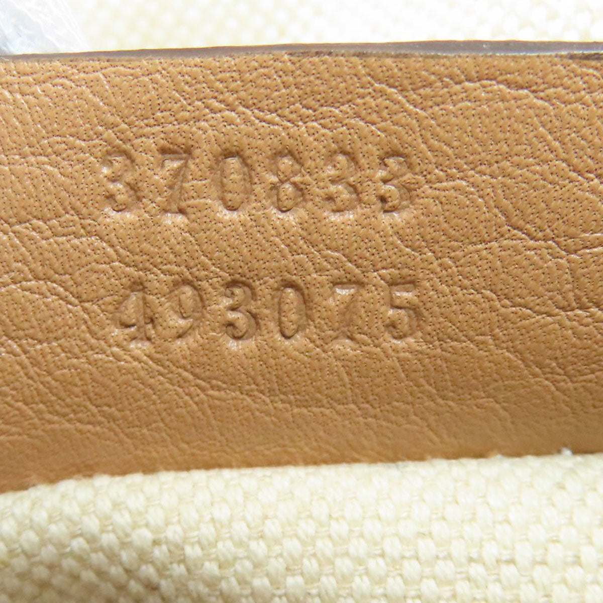 GUCCI 370833 Bamboo Fringe Backpack Â· Daypack Calf Ladies [Used]