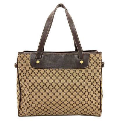 CELINE Macadam pattern Handbag Canvas Ladies [Used]