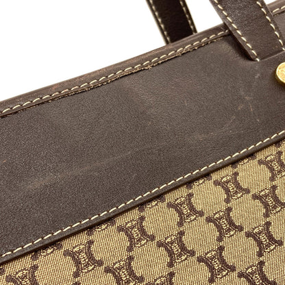 CELINE Macadam pattern Handbag Canvas Ladies [Used]