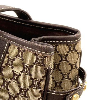 CELINE Macadam pattern Handbag Canvas Ladies [Used]