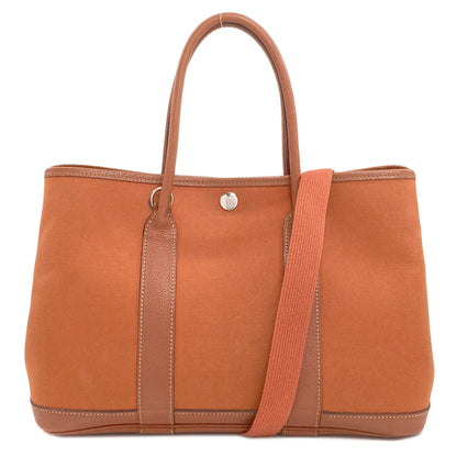 HERMES Garden Party TPM SilverHardware Handbag Towar Officche NegondaLadies [Used]