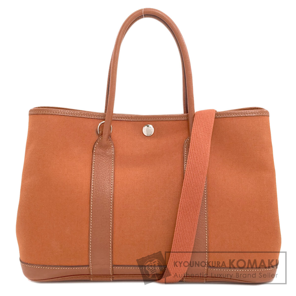HERMES Garden Party TPM SilverHardware Handbag Towar Officche NegondaLadies [Used]