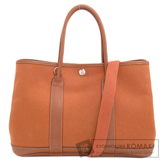 HERMES Garden Party TPM SilverHardware Handbag Towar Officche NegondaLadies [Used]