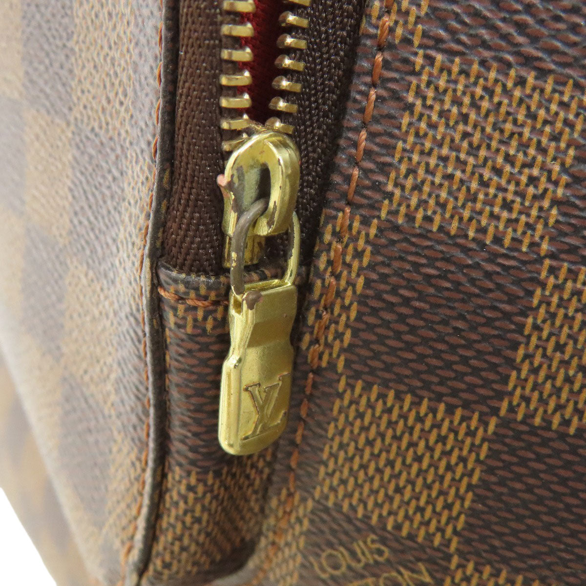LOUIS VUITTON N41441 Olaf MM Shoulder Bag Damier canvas Ladies [Used]