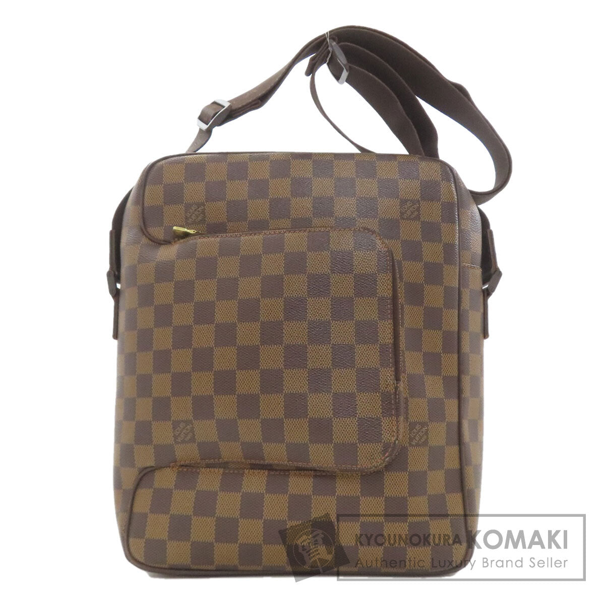 LOUIS VUITTON N41441 Olaf MM Shoulder Bag Damier canvas Ladies [Used]