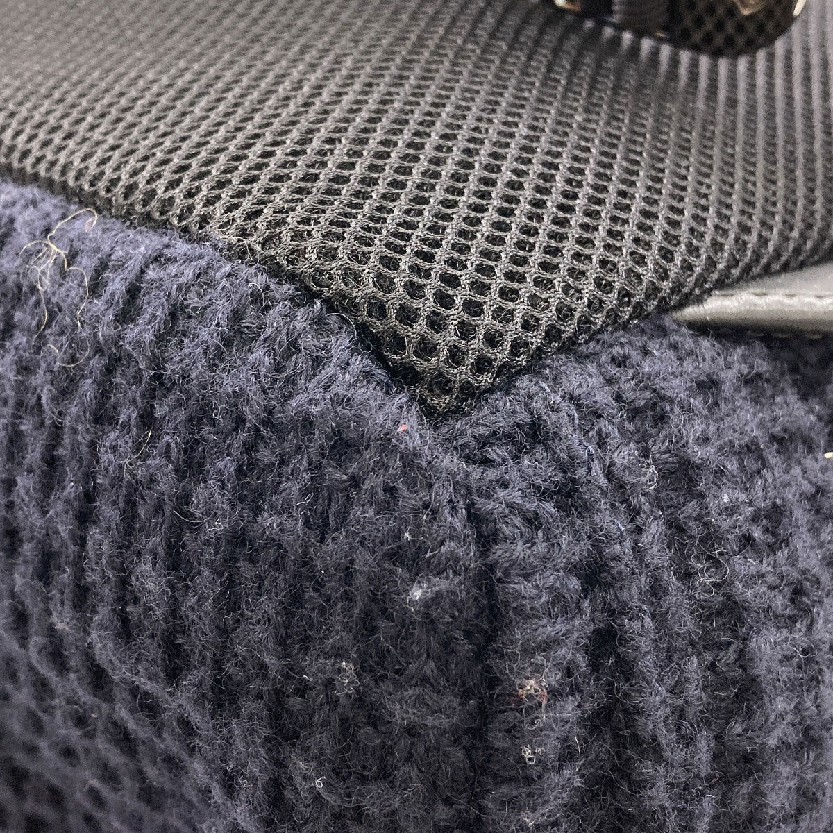 MONCLER logo Backpack Â· Daypack wool Ladies [Used]
