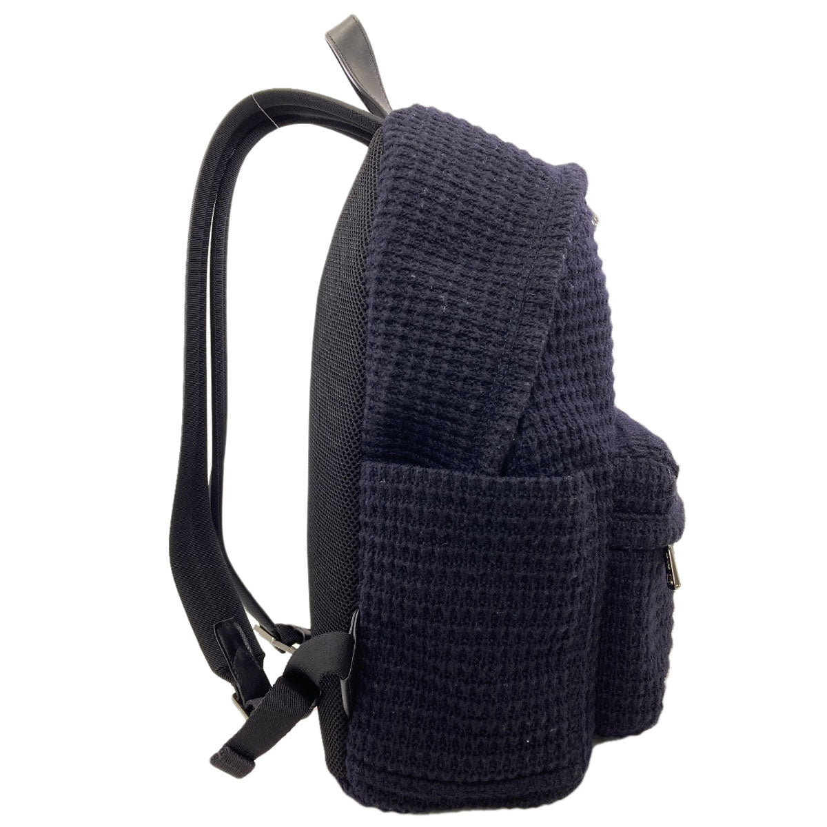 MONCLER logo Backpack Â· Daypack wool Ladies [Used]