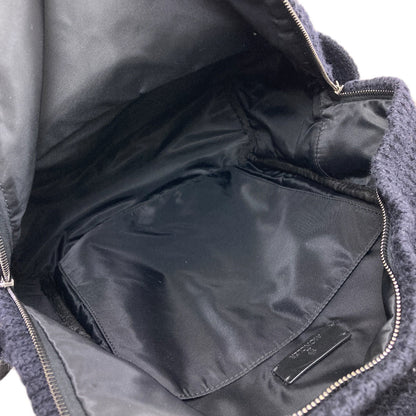 MONCLER logo Backpack Â· Daypack wool Ladies [Used]
