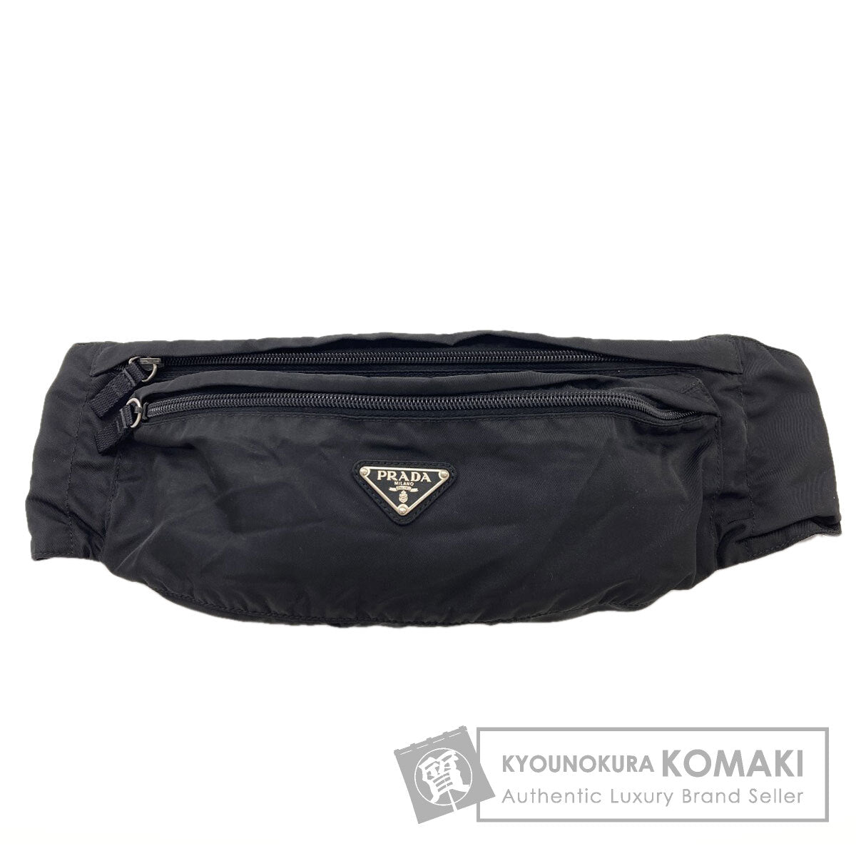 PRADA Logo Hardware Hip bag, waist bag Nylon Ladies [Used]