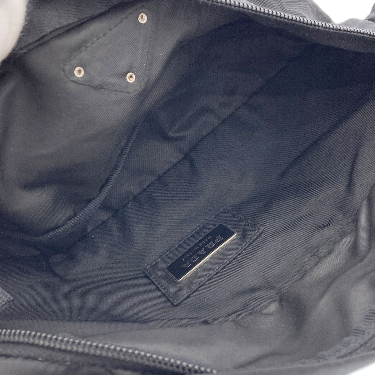PRADA Logo Hardware Hip bag, waist bag Nylon Ladies [Used]